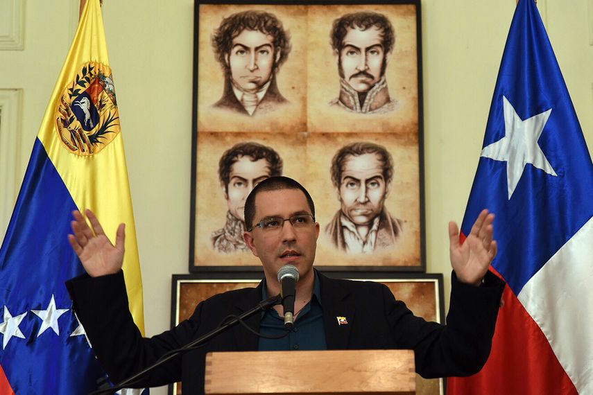 Jorge Arreaza, canciller de Venezuela