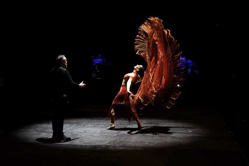 La bailaora de flamenco Siudy Garrido.