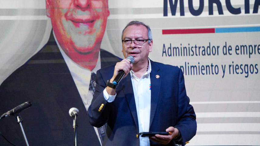 Alejandro Murcia, candidato por la curul de los colombianos en el exterior.