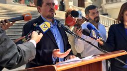 Stalin González, miembro de la MUD y portavoz del Frente Amplio Venezuela Libre.