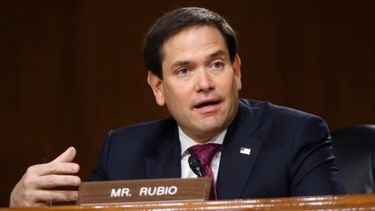 El senador republicano, Marco Rubio.