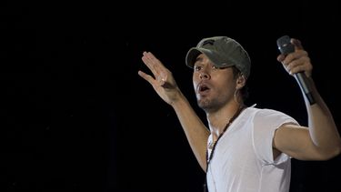 El cantante español Enrique Iglesias.
