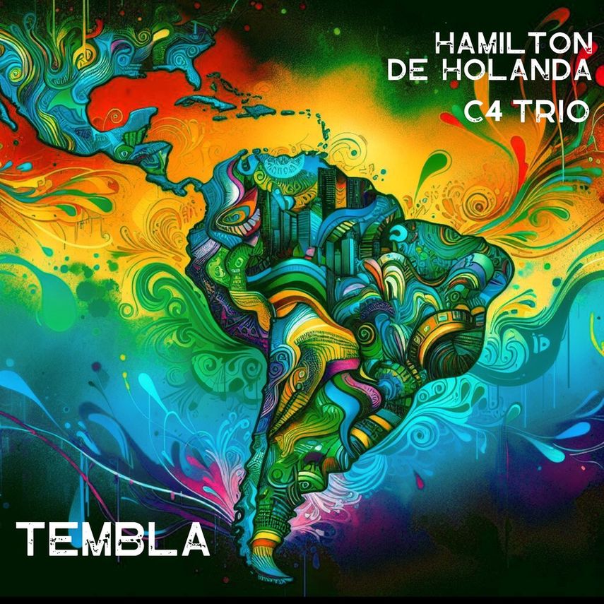 Portada del nuevo álbum de C4 Trío, Tembla.