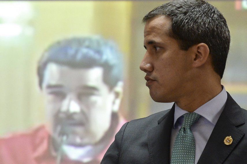 El opositor venezolano Juan Guaidó.
