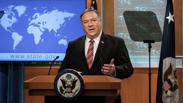 El secretario de Estado de EEUU, Mike Pompeo.