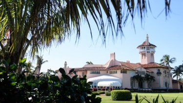 La residencia del presidente Donald Trump, en Palm Beach, Florida.