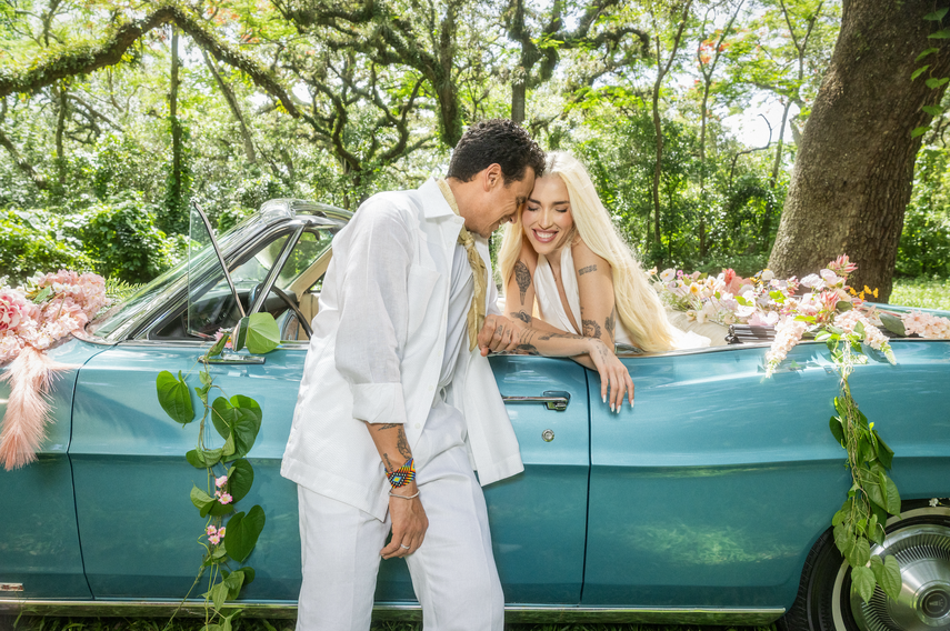 Silvestre Dangond y Elena Rose.