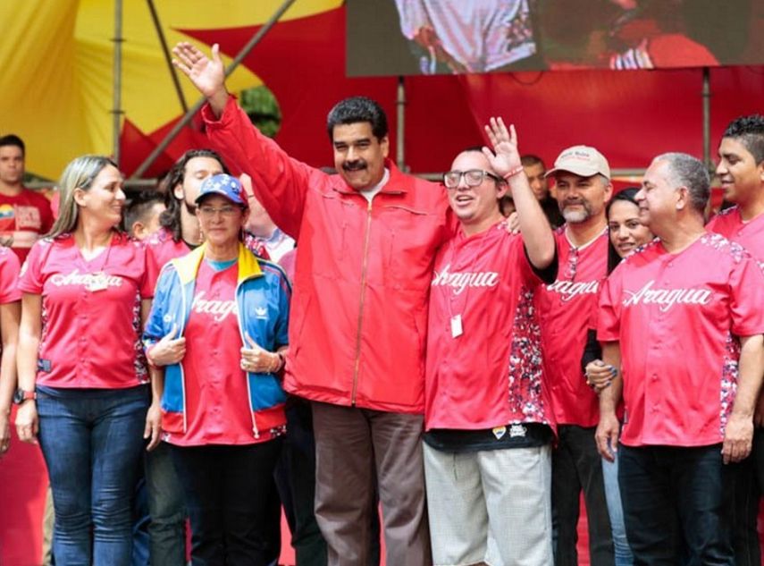 Maduro dijo que el domingo el pueblo le dará una lección de honor, de ética al imperialismo y a sus lacayos en el país (TWITTER/@PresidencialVen)