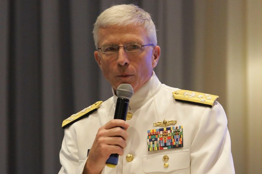 El almirante Craig Faller,&nbsp;jefe del Comando Sur de las Fuerzas Armadas de EEUU.