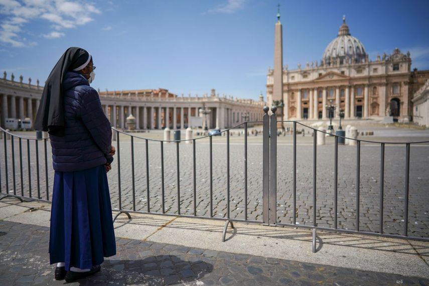   Foto del Vaticano tomada el 10 de mayo del 2020. 