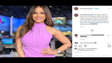 La periodista puertorriqueña Jackie Guerrido.