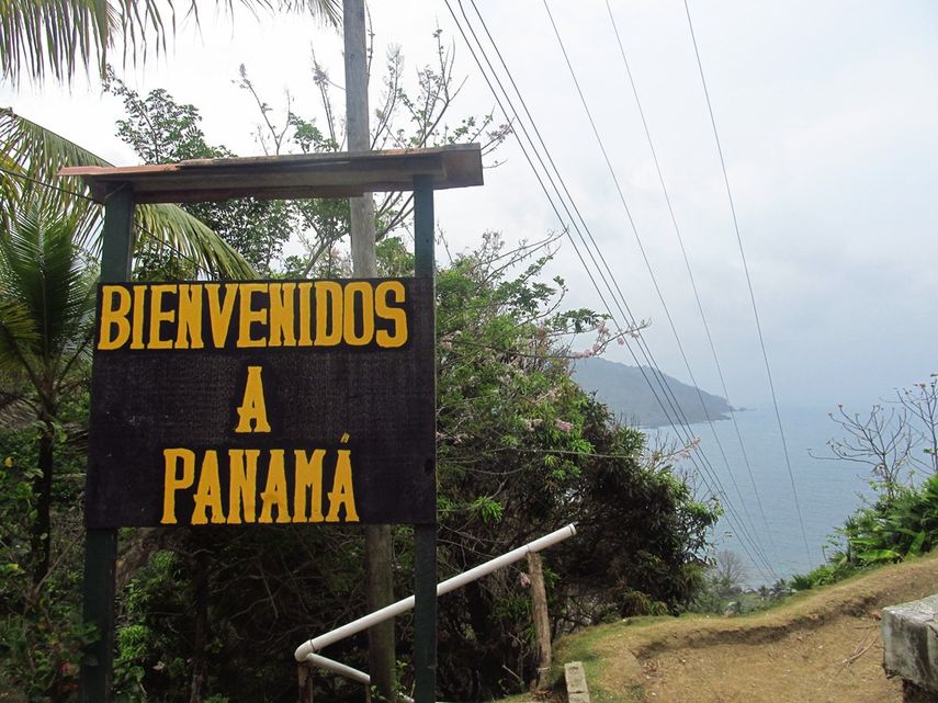 Zona limítrofe entre los países Colombia y Panamá