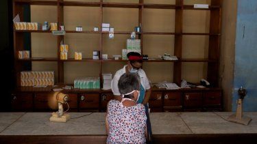 Una farmacia en Cuba.&nbsp;