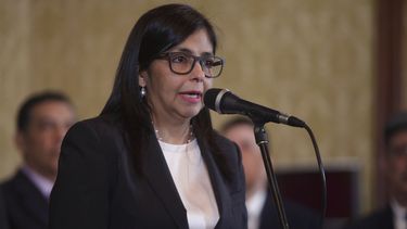 Delcy Rodríguez, canciller de Venezuela&nbsp;