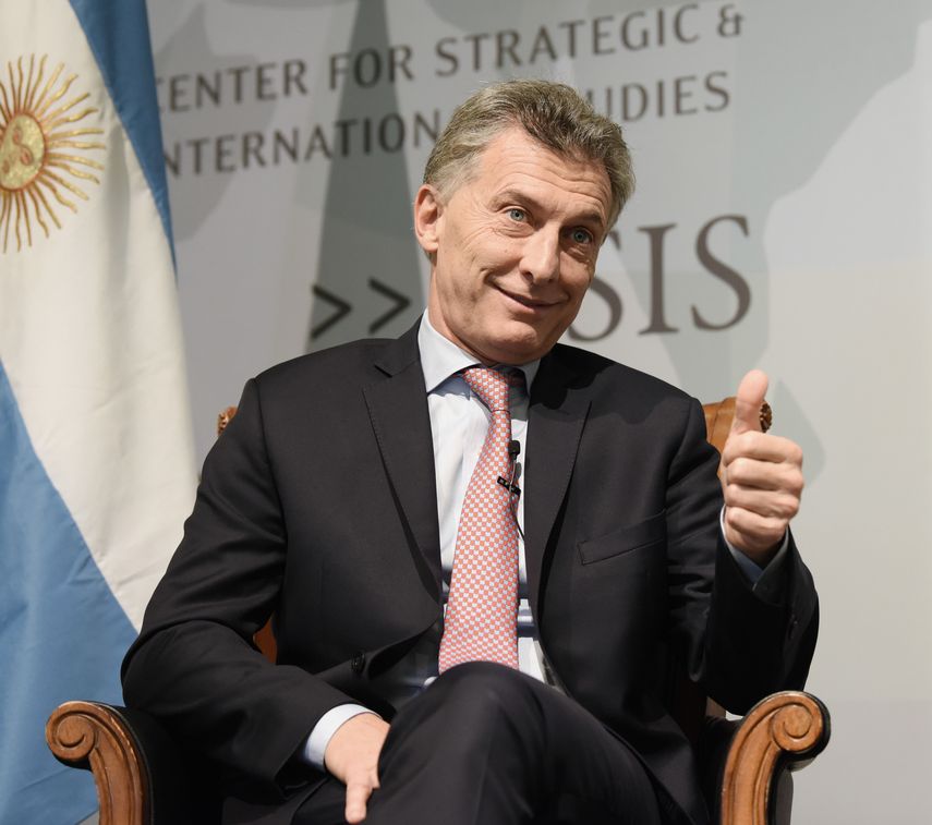 El presidente de Argentina, Mauricio Macri.&nbsp;