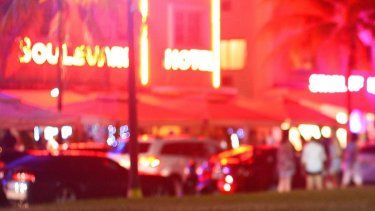 Imagen referencial de la popular avenida Ocean Drive.&nbsp;