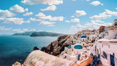 Santorini, Grecia.&nbsp;
