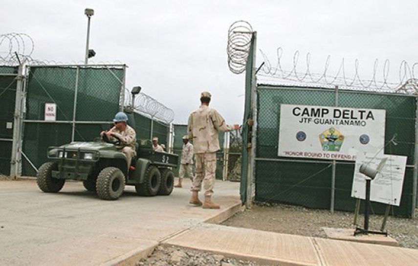 Imagen de archivo de los alrededores de la cárcel de Guantánamo.(EFE)