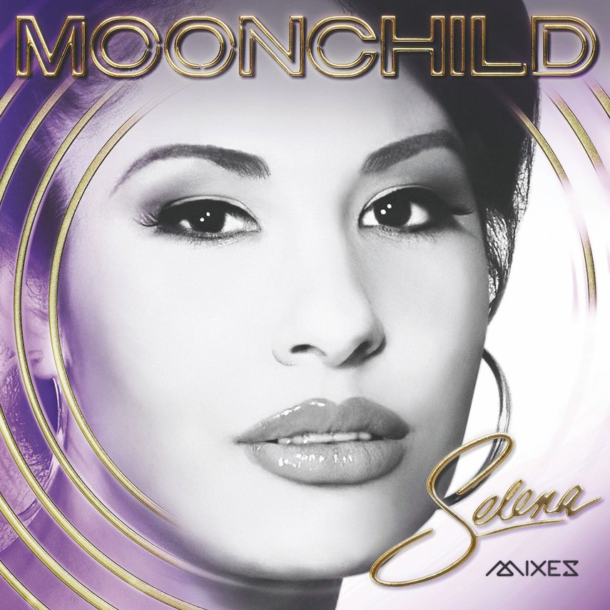 En esta imagen proporcionada por Warner Music Latina la portada del álbu Moonchild Mixes de Selena.&nbsp;