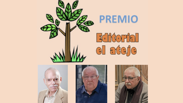 Ganadores del Premio Editorial El Ateje 2023.&nbsp;