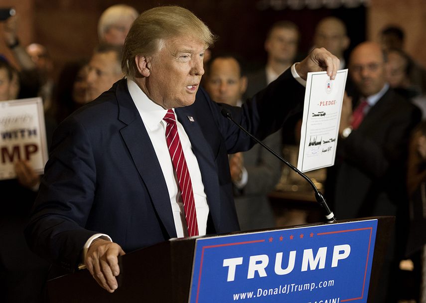 El aspirante presidencial republicano Donald Trump. (EFE)