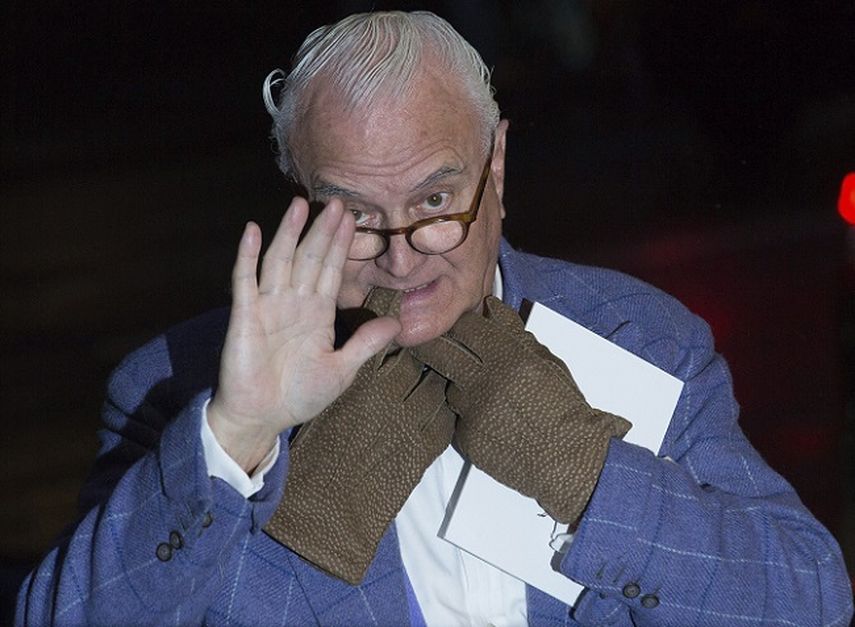 No tengo percepción del éxito. Cada vez que veo a tanta prensa alrededor me parece una fantasía, nunca me acostumbro a ello, aseguró Manolo Blahnik. (EFE). 