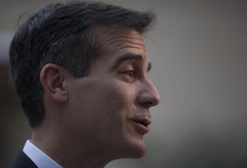 Eric Garcetti, alcalde de Los Ángeles. (EFE/Archivo)