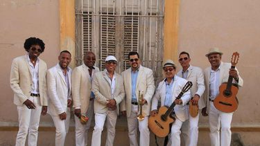 El grupo Septeto Santiaguero.