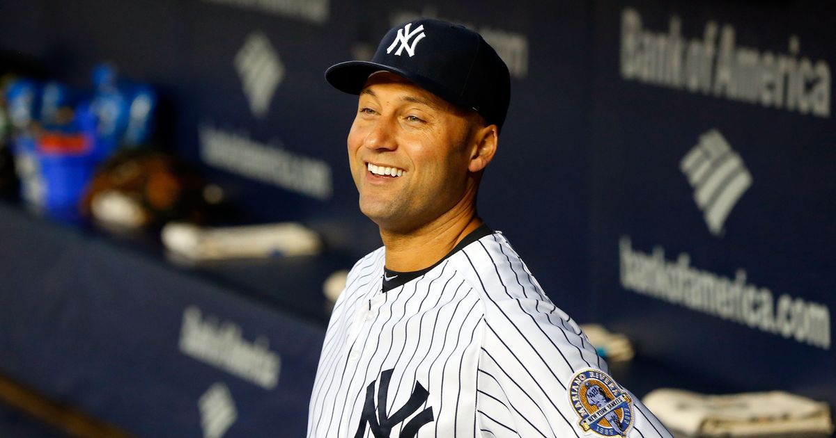 Los Yankees retiraron el número 2 del Capitán Derek Jeter