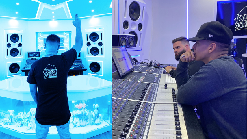 En “House of Hits Recording Studio” han surgido temas como Problema (Daddy Yankee), Pepas (Farruko), Super Gremlin (Kodak Black), La ma mala remix (El Alfa) y ahora estará disponible para cualquier persona decidida a triunfar.
