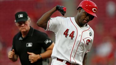 Con el batazo de vuelta completa, el quisqueyano es el primer novato desde 1900 con 11 jonrones en sus primeros 17 juegos en las mayores, según el Elias Sports Bureau.