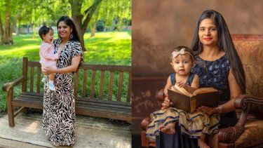 Capturas de pantalla de fotos en el perfil de Facebook de Neha Gupta.