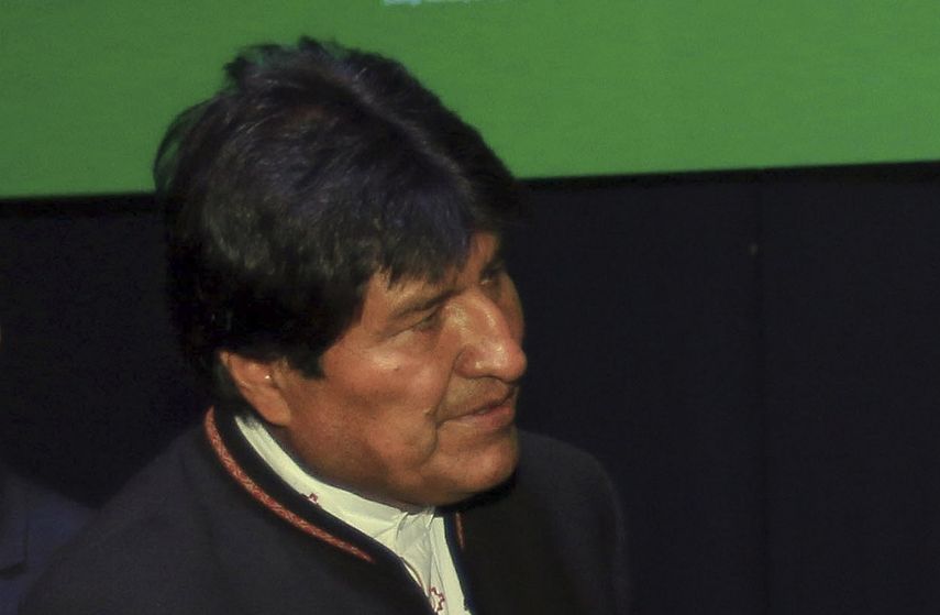 Evo Morales, presidente de Bolivia.