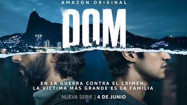 Póster promocional de la nueva serie de Amazon Prime Video Dom, que estrena el 4 de junio.