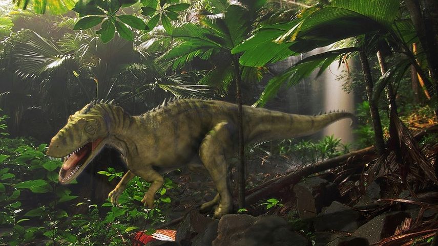 Ilustración de esta pequeña especie que se adaptó a las variaciones de temperaturas. (Archivo)