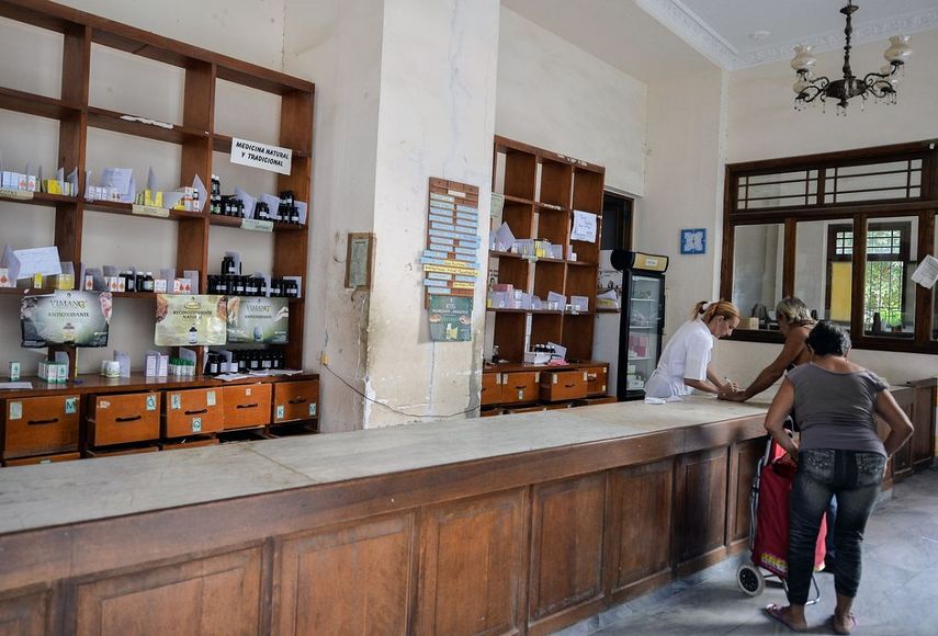 Farmacia de la capital cubana.