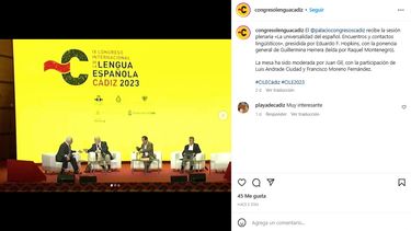 Expertos comparten su postura en el Congreso Internacional de la Lengua Española (CILE) que concluye este jueves en Cádiz, España.