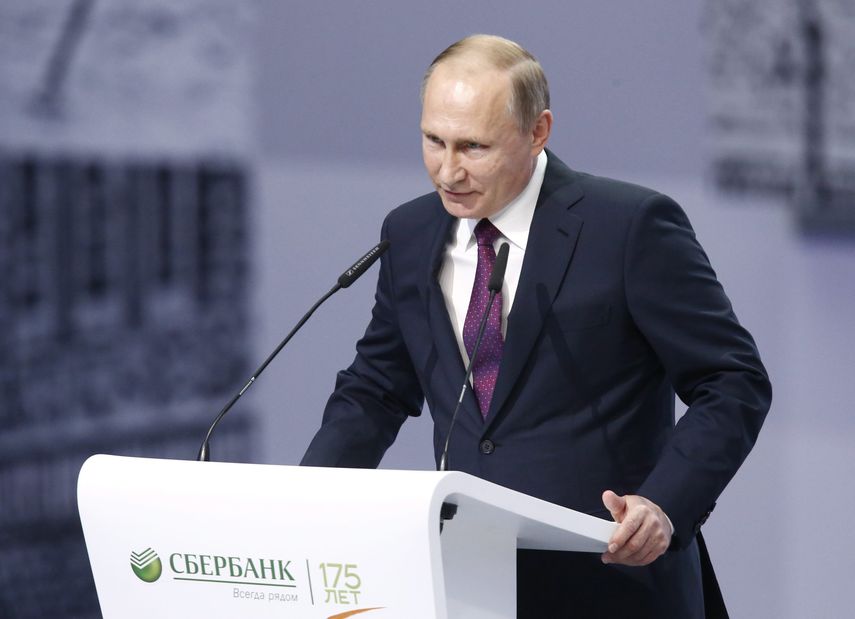 Vladimir Putin, presidente ruso.
