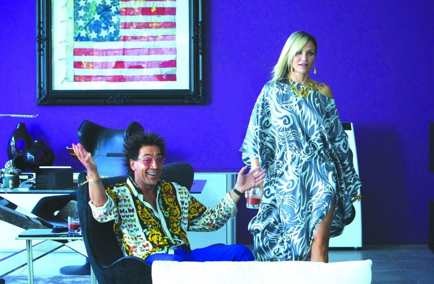 Javier Bardem y Cameron Diaz en una escena de The Counselor. (CORTESÍA)