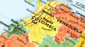 Mapa de Colombia.