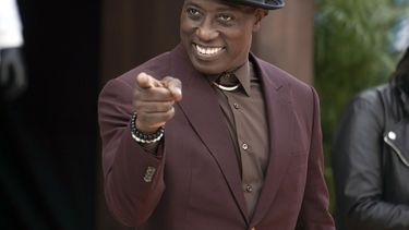 El actor Wesley Snipes durante el estreno de Dolemite is My Name, en Los Angeles.&nbsp;