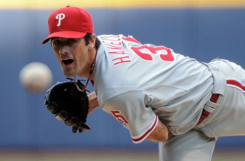 Hamels pudo haber realizado su última apertura con el uniforme de los Filis. (ARCHIVO)