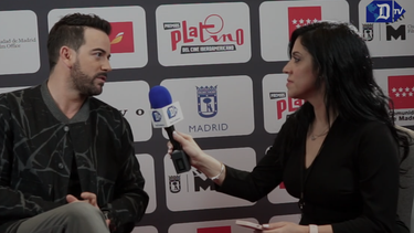 El actor y cantante mexicano Mane de la Parra, durante una entrevista con DLA a propósito de la octava entrega de Premios Platino, que se celebró en Madrid.&nbsp;