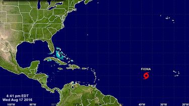 Foto captura de la web del Centro Nacional de Huracanes (CNH).