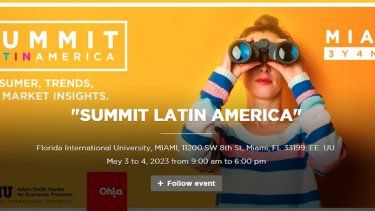 Evento Summit Latin America: Market Insights, Trends, Consumer, en FIU.&nbsp;