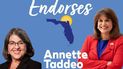 La alcaldesa Levine Cava muestra su apoyo a la senadora Annette Taddeo.