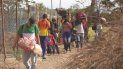 Fotografía del 31 de agosto de 2018 de un grupo de venezolanos que cruzan ilegalmente a Colombia por un camino conocido como trocha, lejos del control de las autoridades. Fotografía del 31 de agosto de 2018 de un grupo de venezolanos que cruzan ilegalmente a Colombia por un camino conocido como trocha, lejos del control de las autoridades.