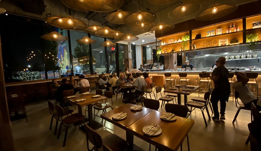 Pasta restaurant, Miami.