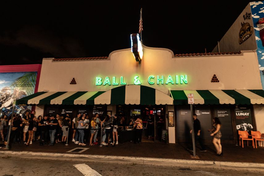 El restaurante cubano Ball & Chain.