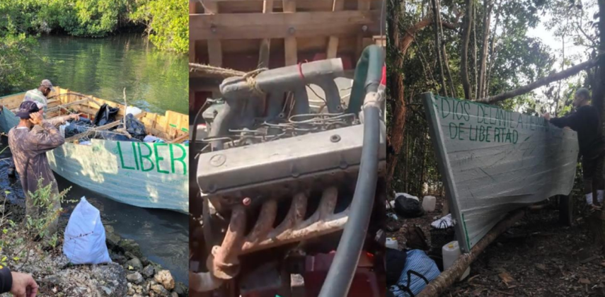 19 balseros cubanos llegaron a Florida el 11 de marzo 2023, utilizaron un motor Mercedes-Benz.